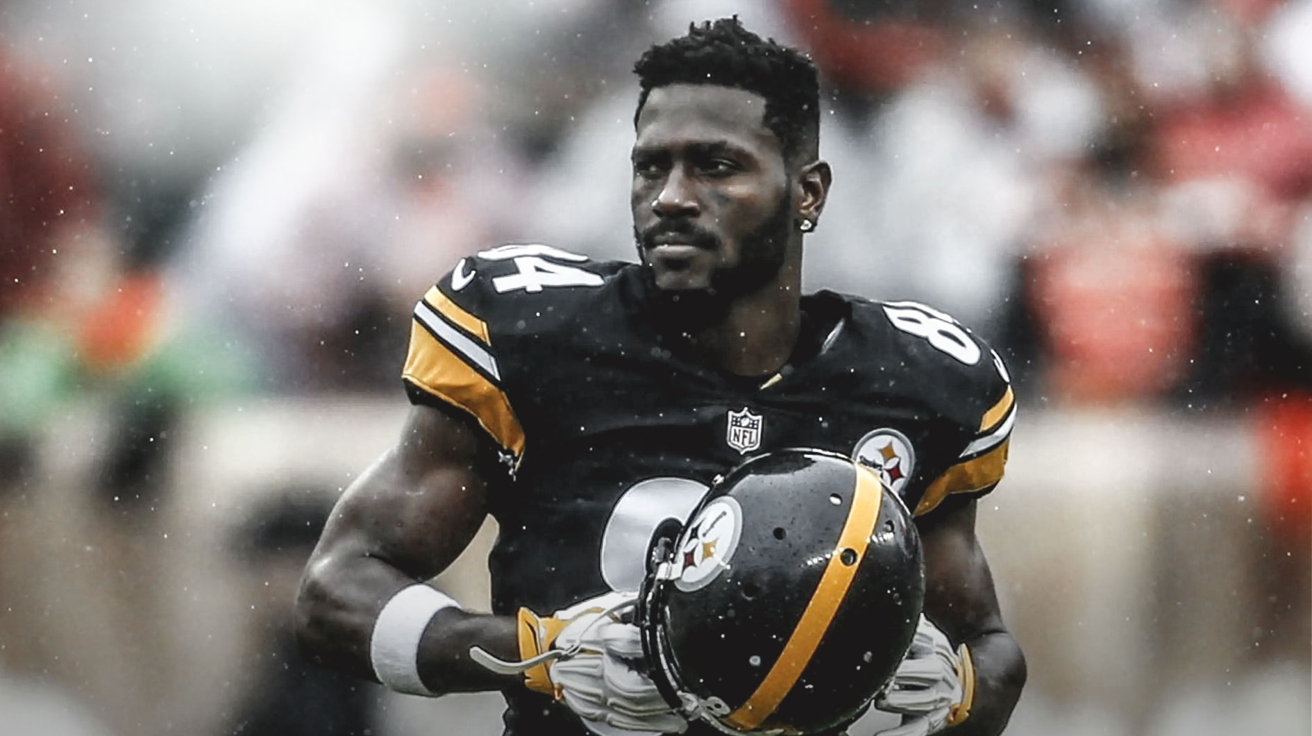 Antonio Brown se despide de los Steelers de Pittsburgh