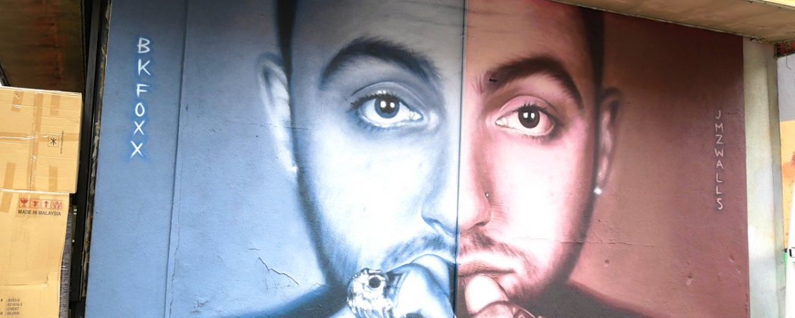 Este es el significado del nuevo mural inspirado en Mac Miller