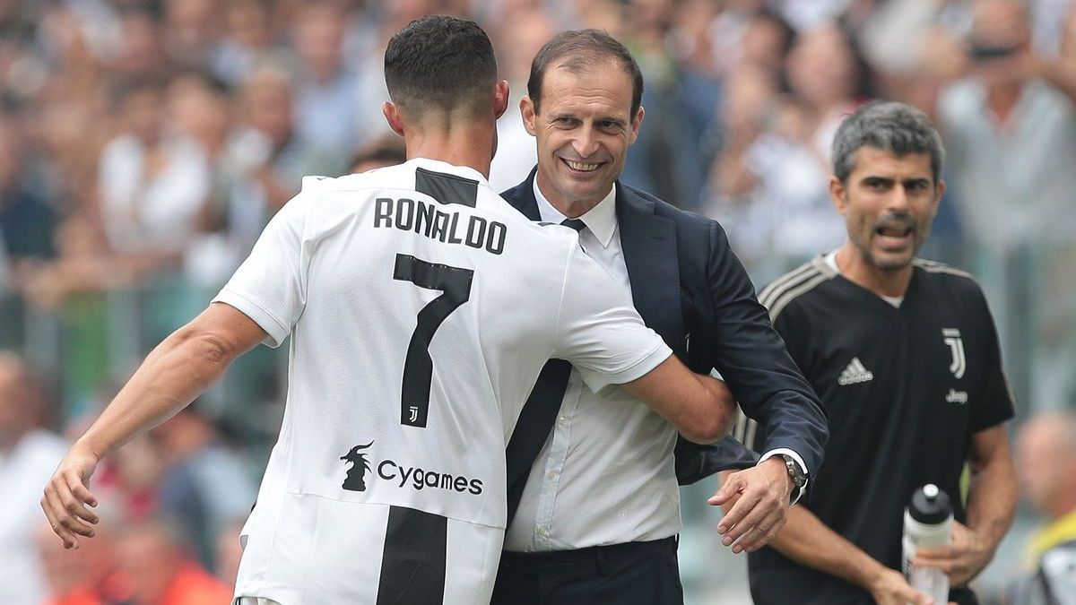 Allegri admite riesgo de que Cristiano no juegue la ida con el Ajax
