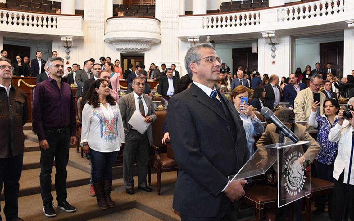 Ricardo Fuentes asume como suplente de Virgilio Caballero en el Congreso de la CDMX