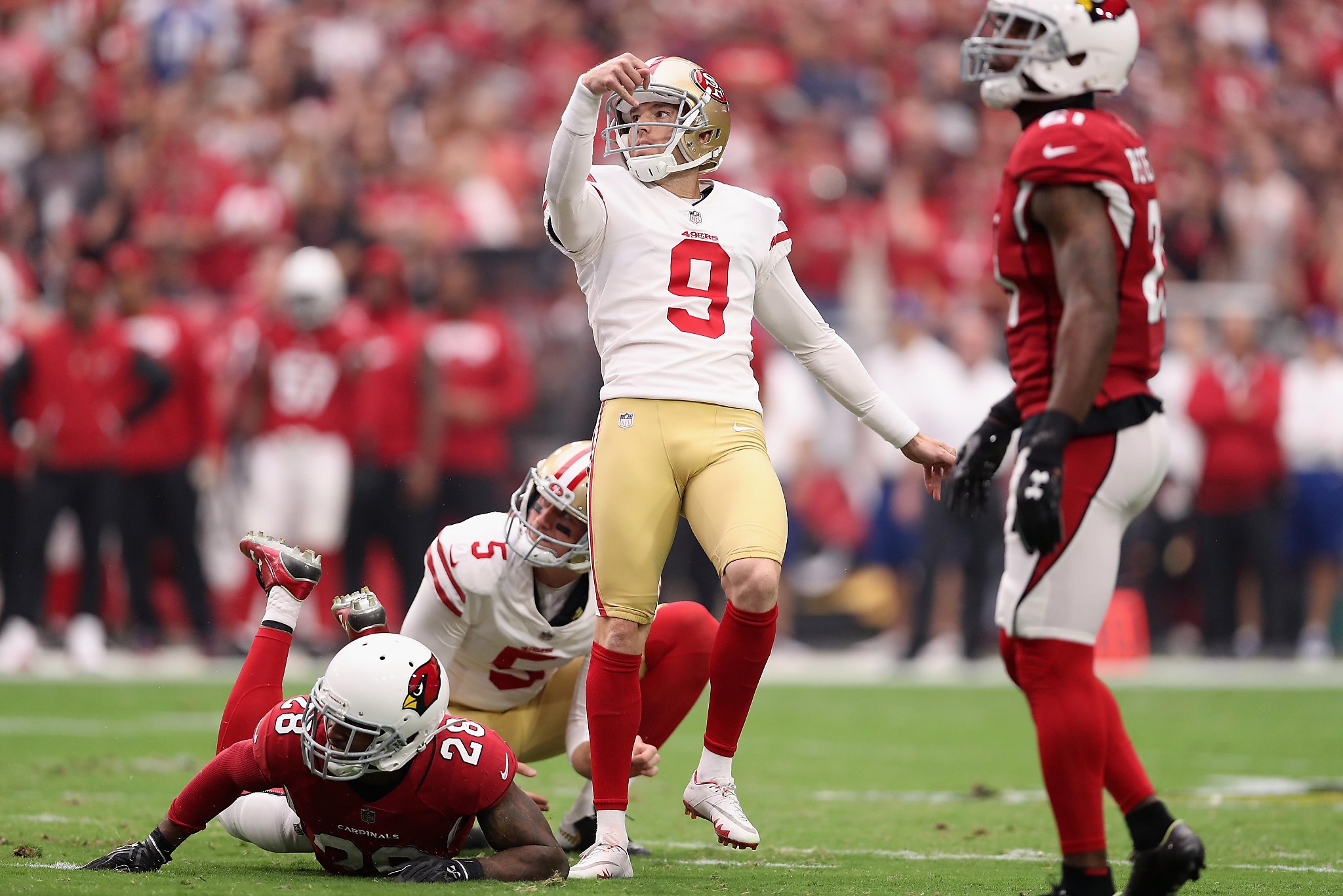 49ers no piensan dejar ir a Robbie Gould
