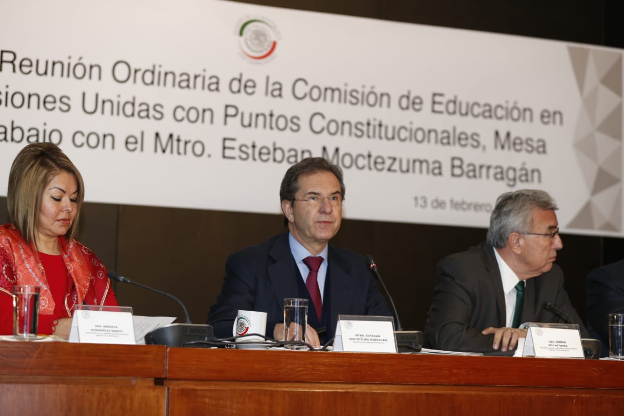 Anuncia Esteban Moctezuma fortalecimiento de escuelas normales