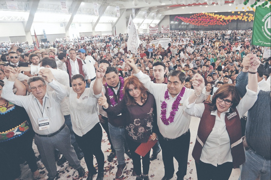 Ratifican candidatura de Barbosa en Puebla