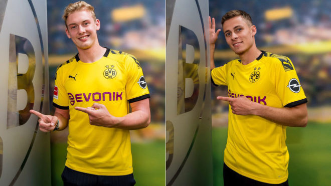 El Borussia Dortmund los ficha a pares: ata a Brandt y a Thorgan Hazard