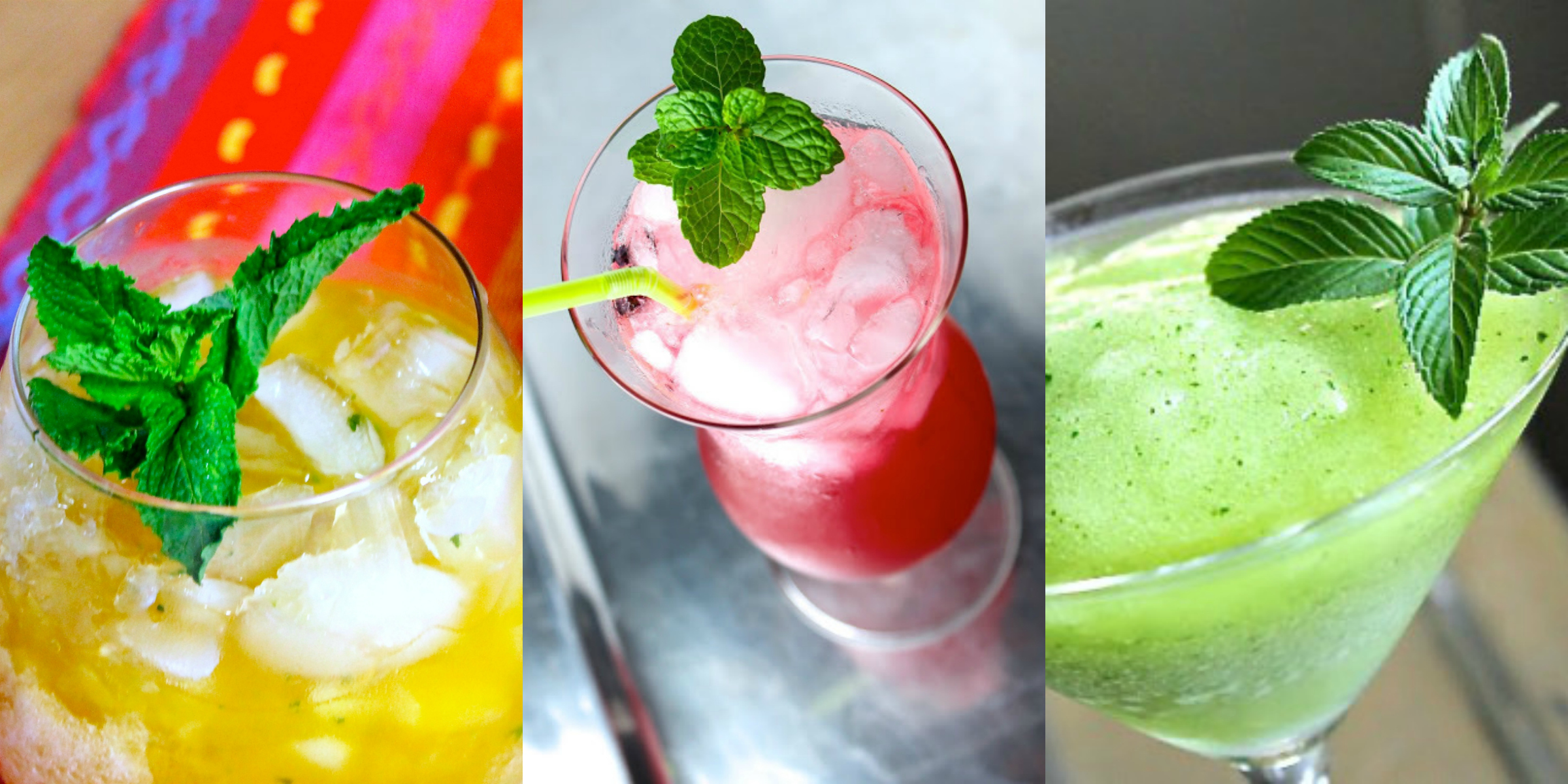 4 bebidas refrescantes, ideales para esta temporada de calor
