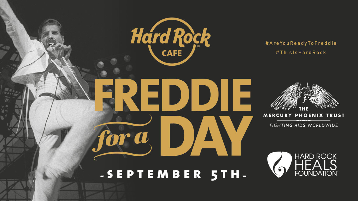 Hard Rock firma acuerdo para utilizar la voz y la imagen de Freddie Mercury