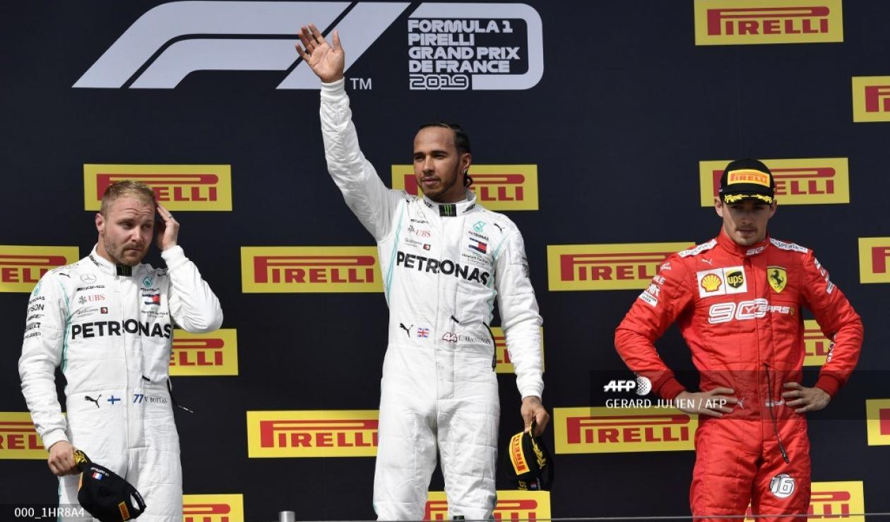 Hamilton tiene autoritario triunfo en Gran Premio de Francia