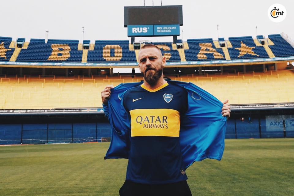 Boca Juniors anuncia fichaje de Daniele De Rossi