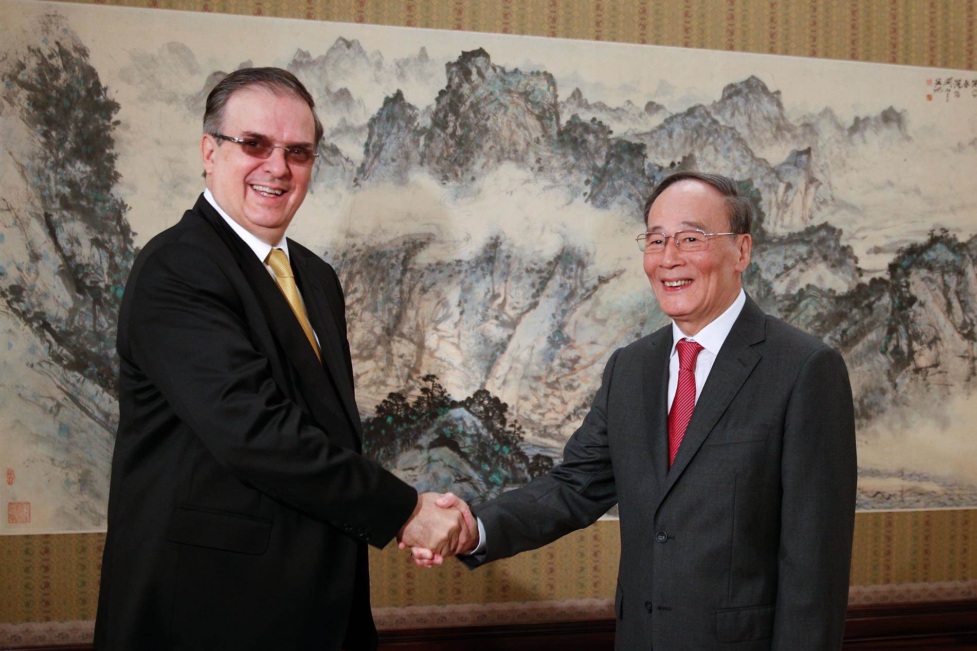 Concluye visita de trabajo a China del canciller Marcelo Ebrard