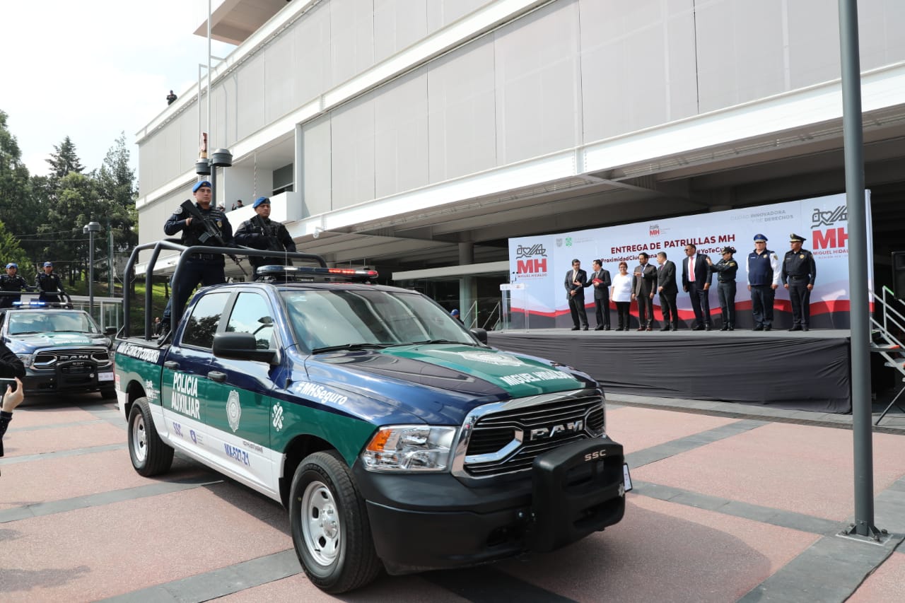 Refuerza MH seguridad con 36 patrullas nuevas