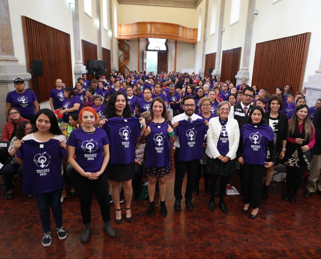 Miguel Hidalgo da el banderazo de salida a la «brigada violeta»