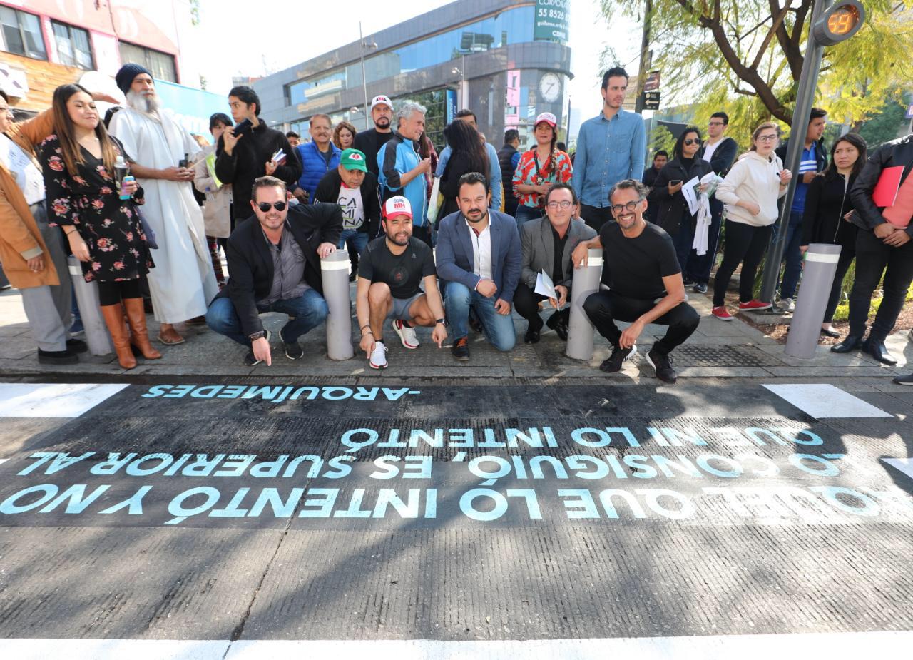 Promueve MH la lectura desde los pies con camina Polanco