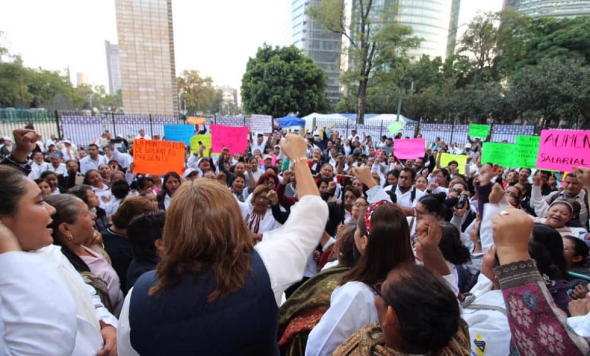 Trabajadores del sector salud, de la CDMX ven mano negra de Montecinos para apoderarse del SUTGCDMX