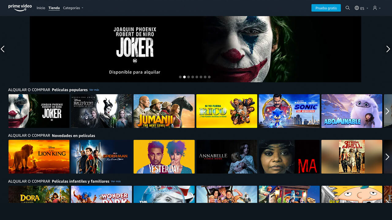 Estrenos de Amazon Prime para el mes de Julio