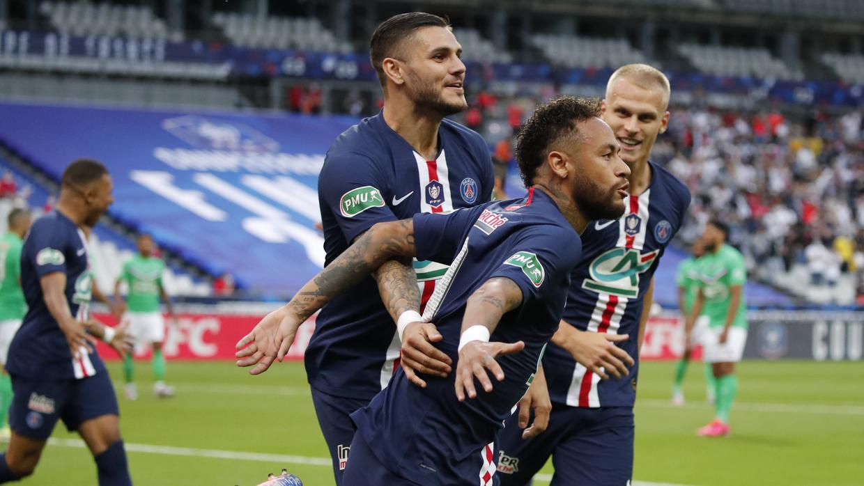 Neymar le devuelve el trono en la Copa de Francia al PSG