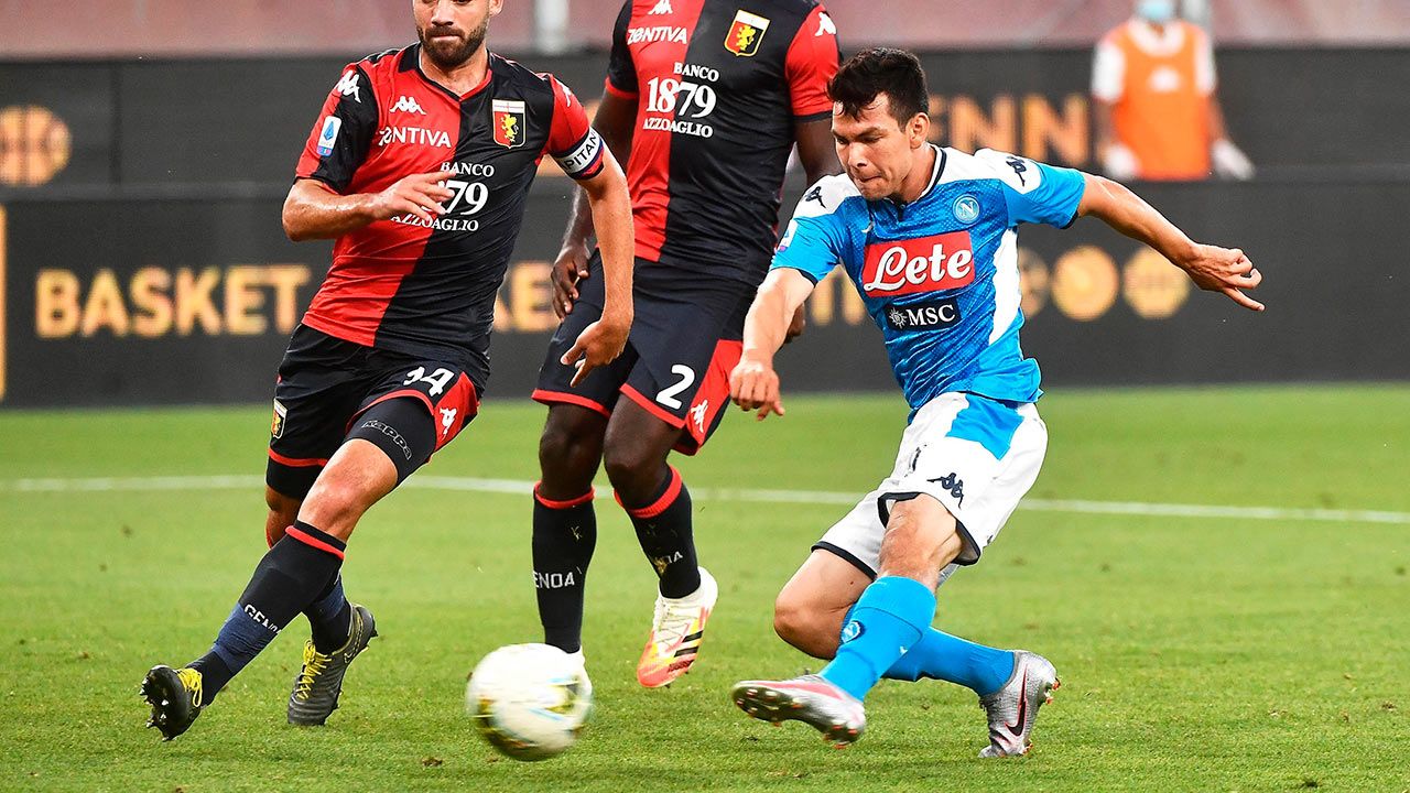 «Chucky» Lozano responde a Gattuso marcando ante el Genova