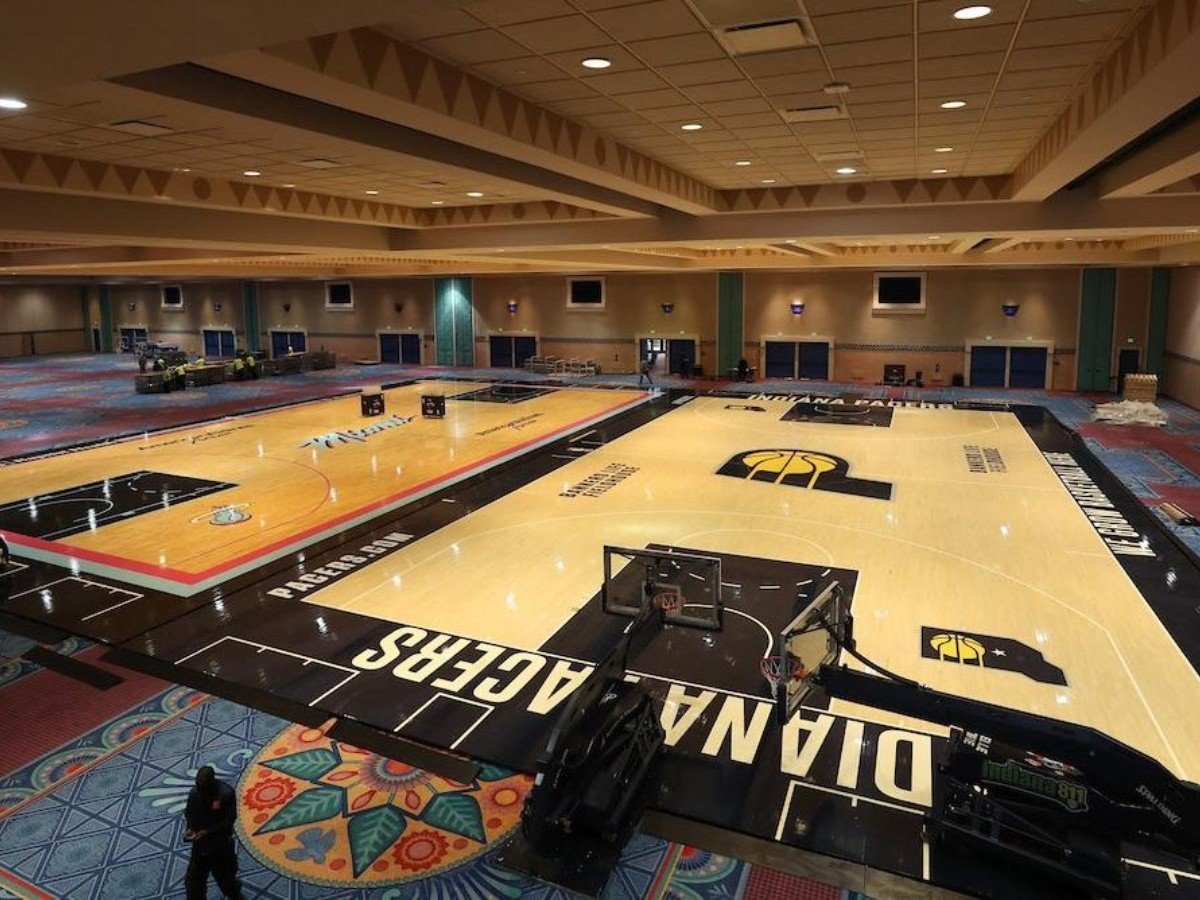 Equipos de la NBA comienzan a entrenar en la burbuja