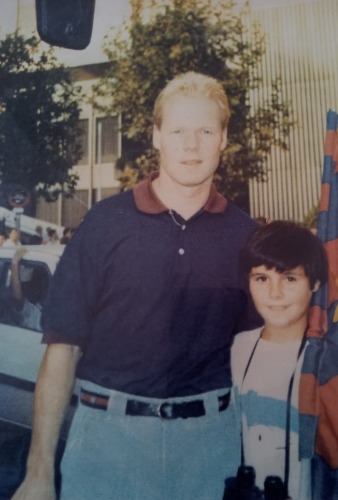 Ante la foto de Sergi con Koeman