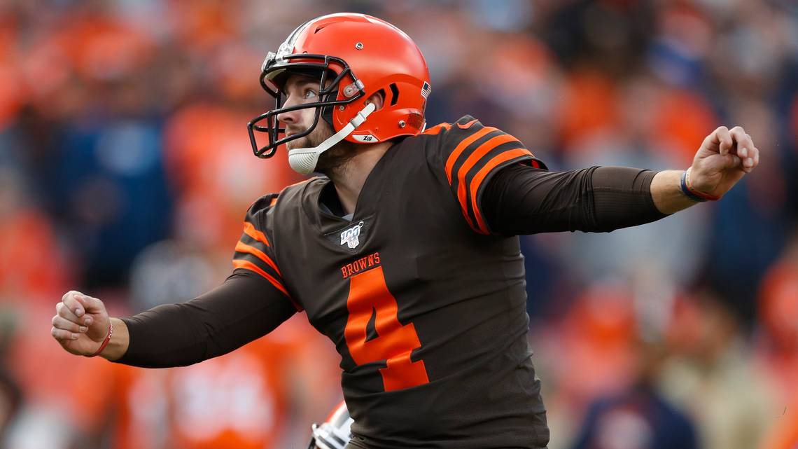 Bengals firman a ex pateador de Browns antes de juego entre ellos