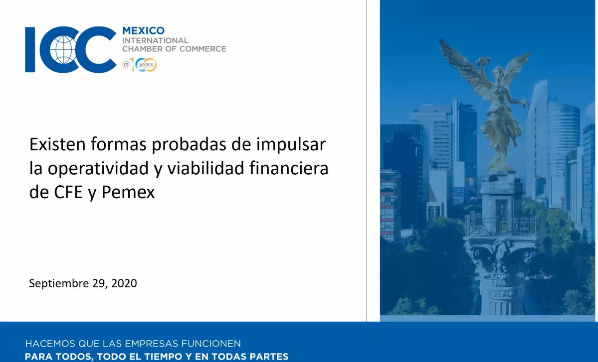 Existen formas probadas de impulsar la operatividad y viabilidad financiera de CFE y Pemex