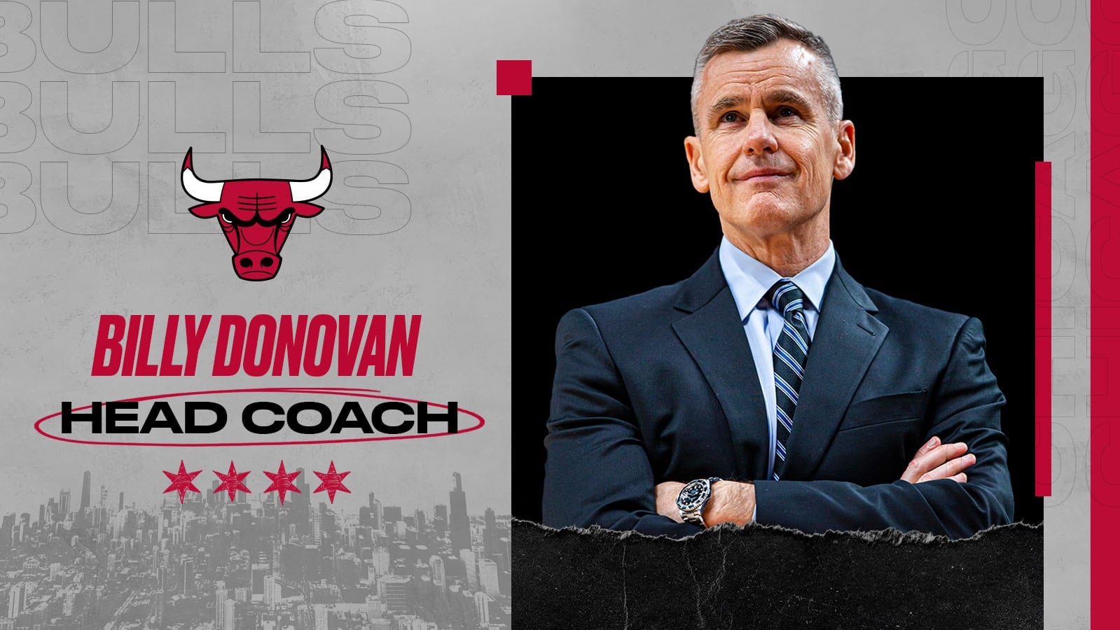 Los Bulls de Chicago anuncian a su nuevo entrenador