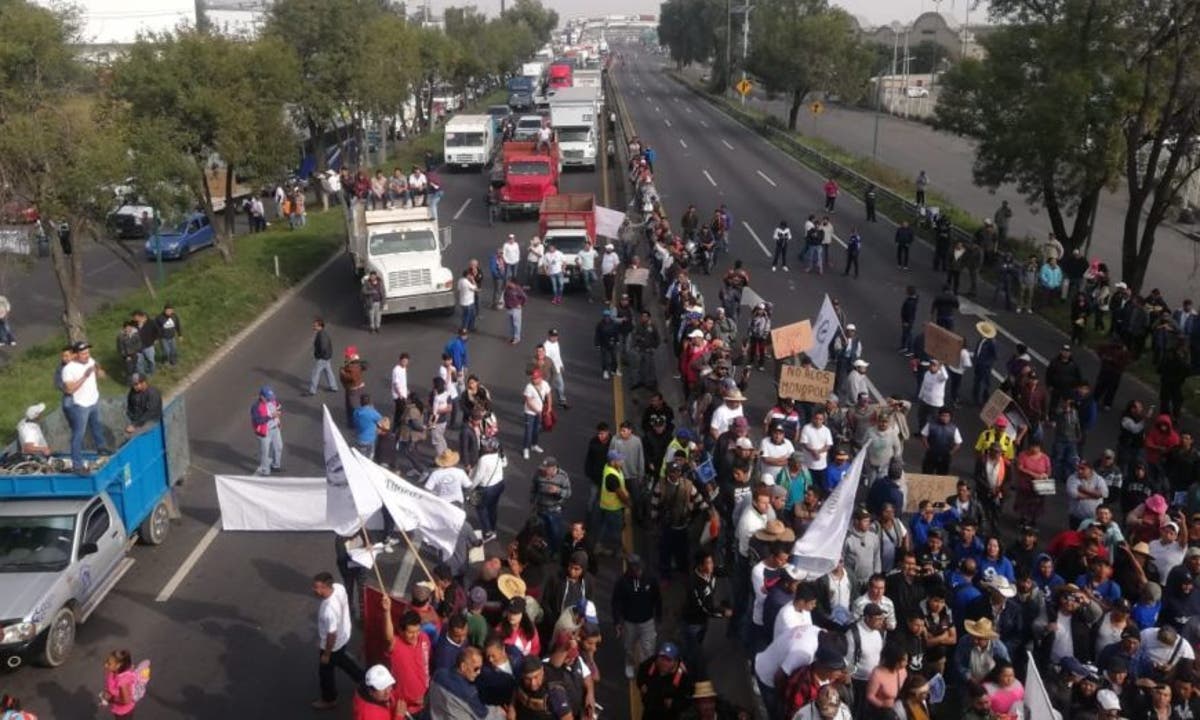 Roban, reprimen y retienen a chatarreros de la Central de Abasto en la CDMX