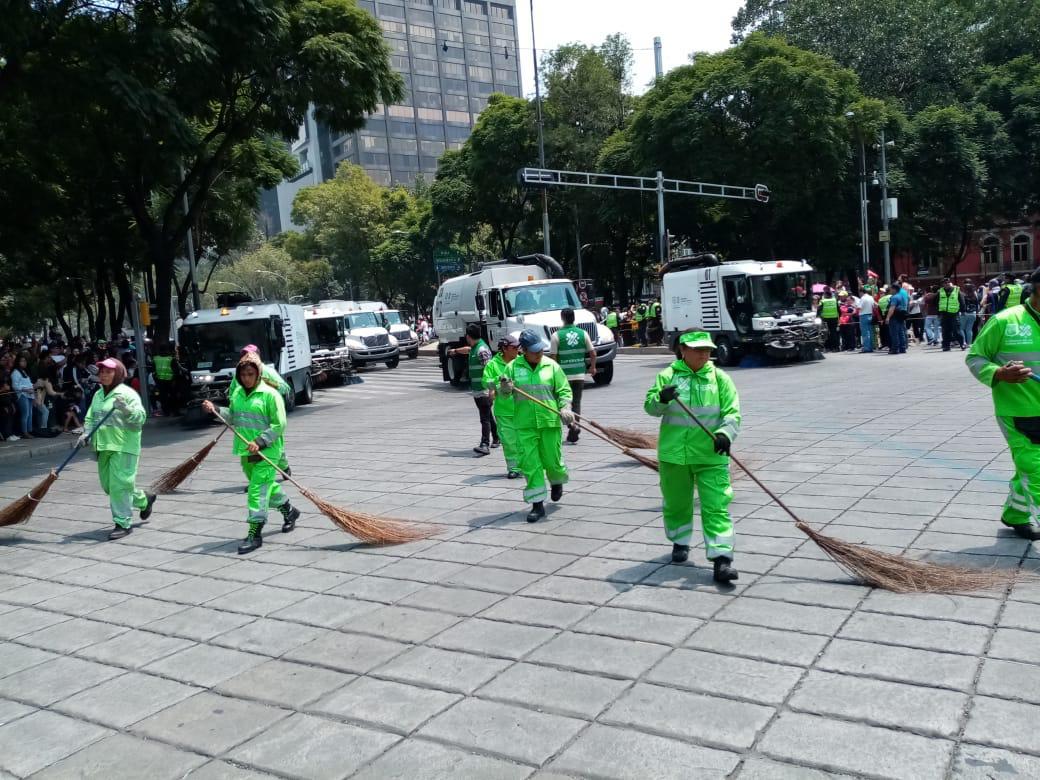 Exige el SUTGCDMX dar insumos para seguridad de Trabajadores de Limpia