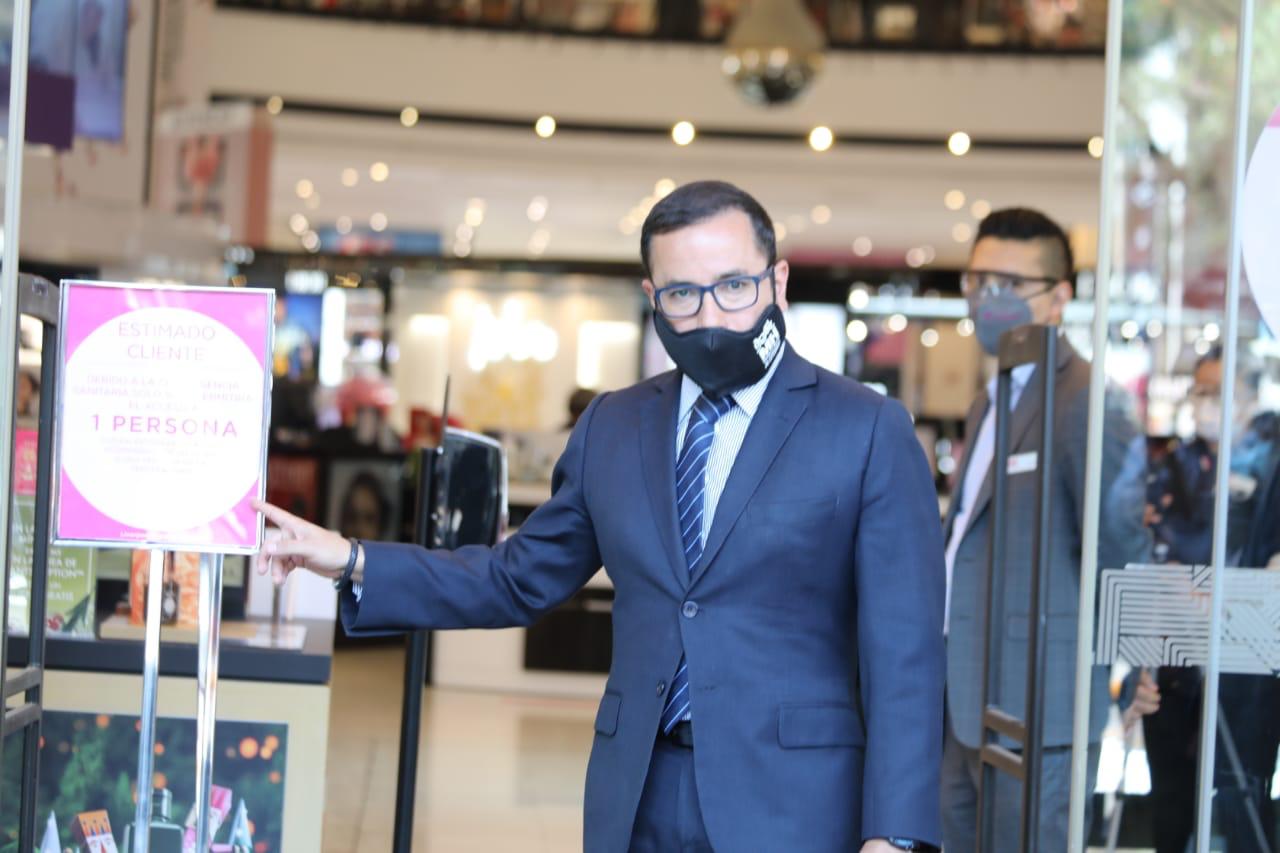 Supervisa AMH reapertura segura de tiendas departamentales