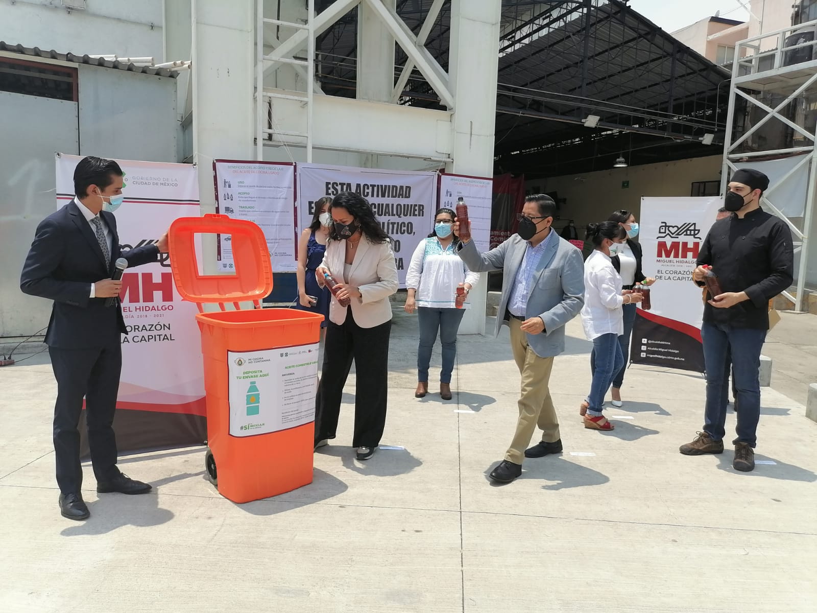 Impulsa AMH la cultura del reciclaje