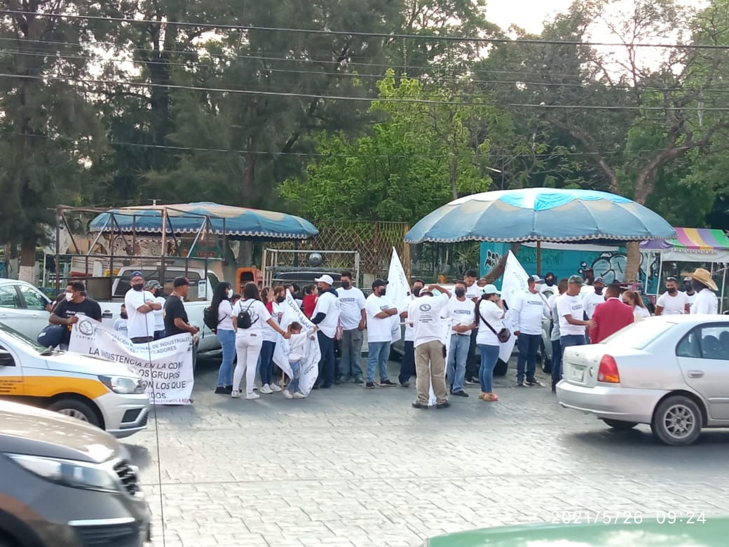 Protestan en SLP chatarreros integrantes de Conimer