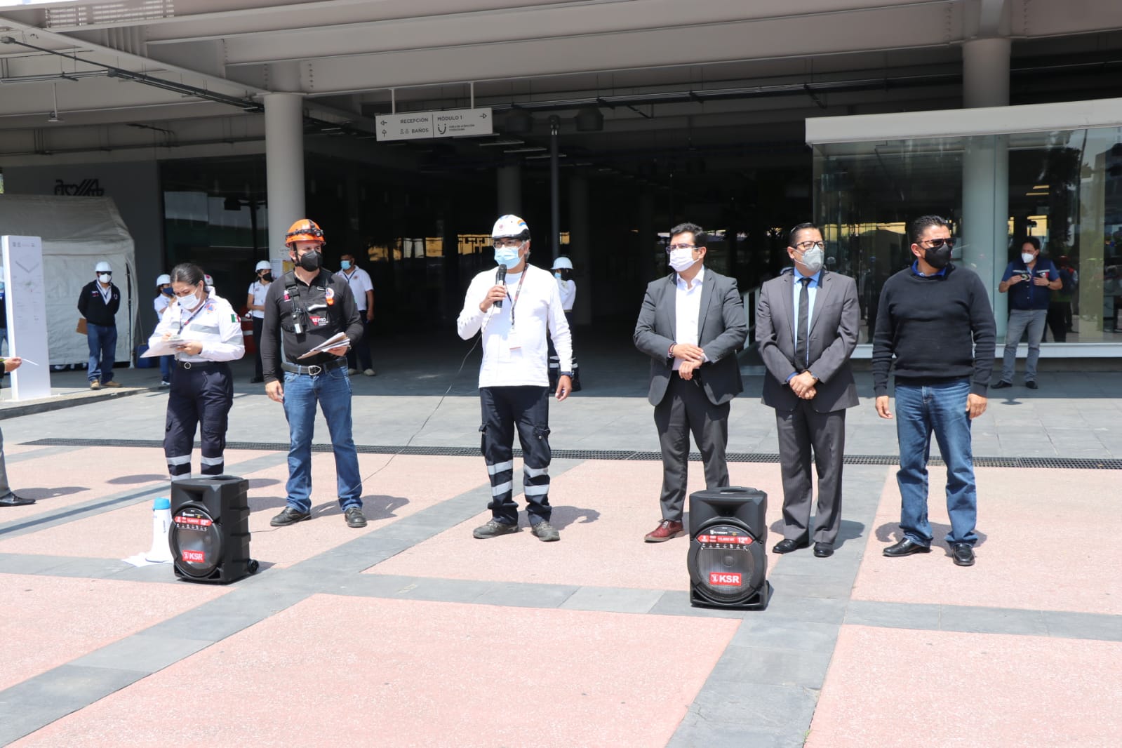 Despliega AMH plan de emergencia ante macrosimulacro