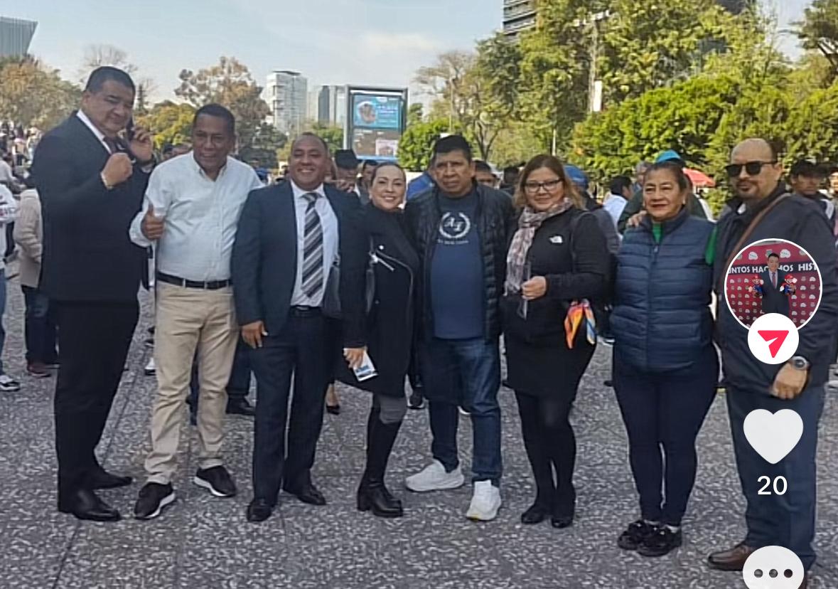 Buen arranque del Gobierno de Clara Brugada con el programa plaza por plaza: Alejandro Marín Rangel Líder Sección 7