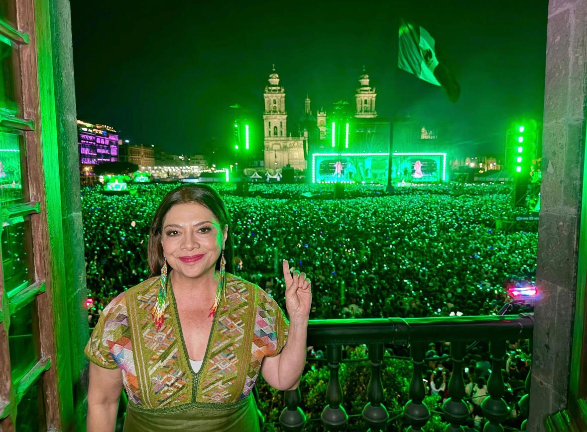 Histórico concierto de Shakira en el Zócalo capitalino fortalece el tejido social; la Diputada Xóchitl Bravo Espinosa reconoce el liderazgo de la Jefa de Gobierno Clara Brugada Molina