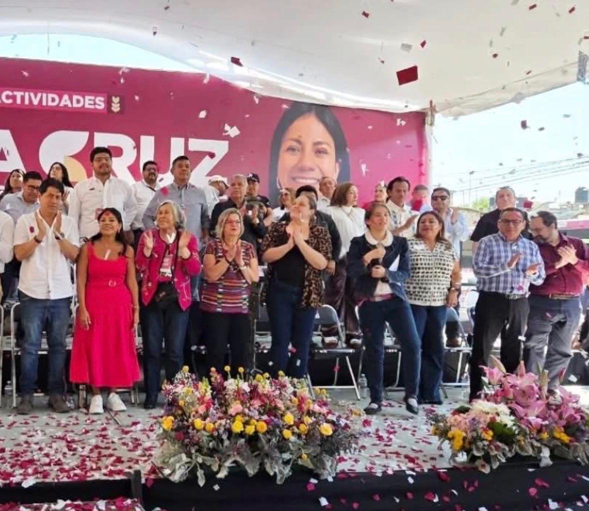 En Iztapalapa, la Diputada Xóchitl Bravo Espinosa acompaña el informe de Valeria Cruz y afirma que la Cuarta Transformación se fortalece con resultados y cercanía con el pueblo
