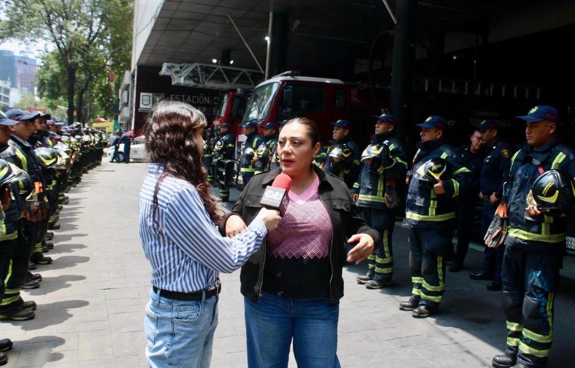 En el Recinto del Heroico Cuerpo de Bomberos de la Ciudad de México, la Diputada Xóchitl Bravo Espinosa encabeza un Foro histórico para consolidar el Sistema de Cuidados
