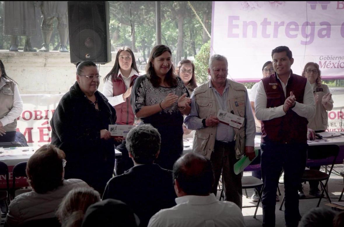 La Alcaldesa de Azcapotzalco Nancy Marlene Núñez Reséndiz evoca memoria y gratitud al refrendar su compromiso con las y los adultos mayores del Pueblo Chintololo