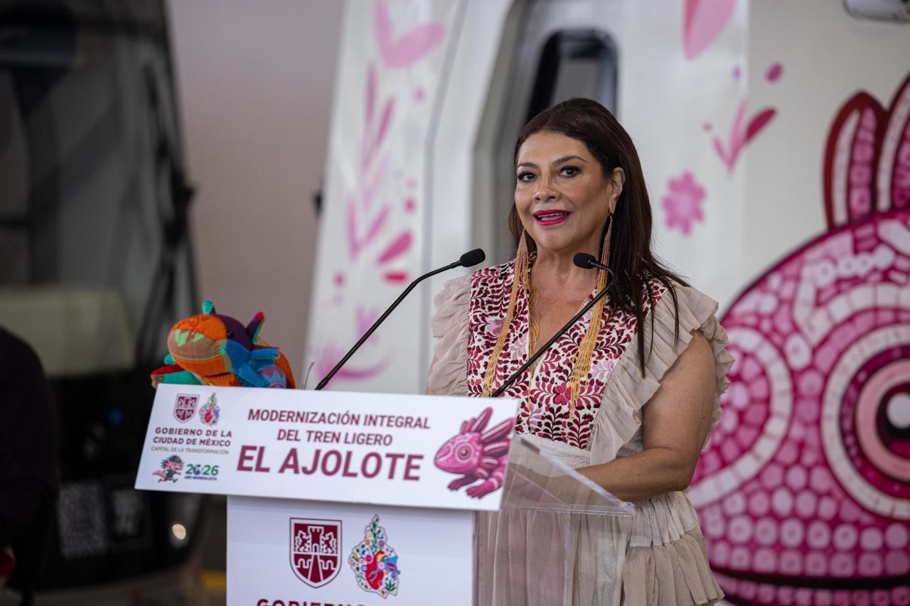El Diputado Pablo Trejo Pérez, Presidente de la Comisión de Hacienda del Congreso de la Ciudad de México, afirmó que la modernización del Tren Ligero “El Ajolote” marca un antes y un después en la movilidad de la capital, consolidándose como una de las obras más importantes para transformar el transporte público y mejorar la vida de millones de usuarios