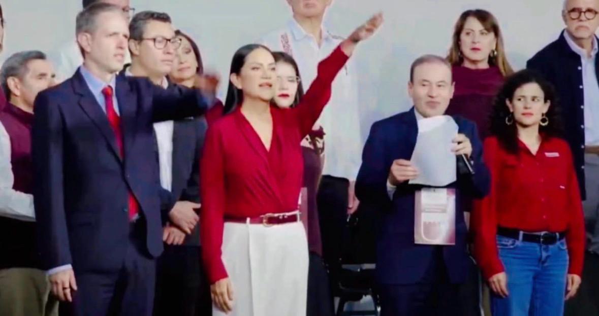 Con entusiasmo desbordante y un ánimo festivo, la Alcaldesa de Azcapotzalco, la Maestra Nancy Marlene Núñez Reséndiz, celebró la llegada de la Maestra Ariadna Montiel Reyes a la Presidencia del Comité Ejecutivo Nacional de MORENA, calificando este momento como un nuevo impulso lleno de energía para el movimiento