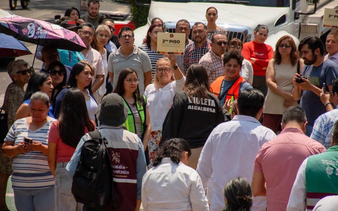 En un escenario de alerta máxima y con protocolos activados como si se tratara de una contingencia real, desde la Azcapotzalco, la Alcaldesa la maestra Nancy Marlene Núñez Reséndiz declaró que el Simulacro Nacional del 6 de mayo de 2026 se desarrolló con éxito total, demostrando la capacidad de reacción inmediata de la demarcación