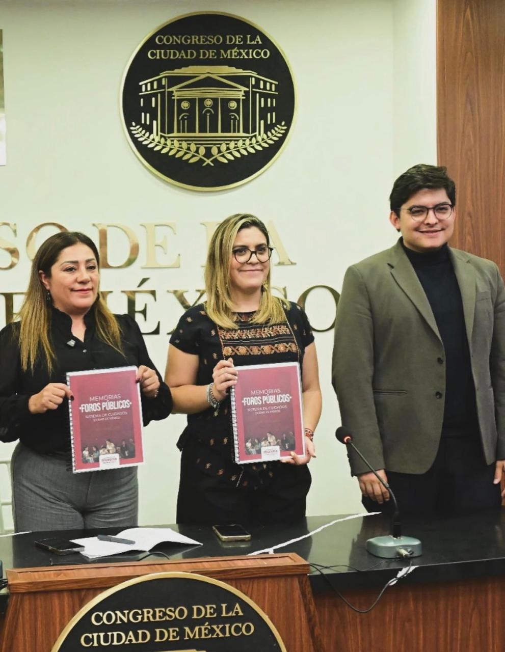 Diputada Xóchitl Bravo Espinosa presenta resultados de los 12 foros públicos sobre el Sistema de Cuidados impulsados por MORENA en la CDMX
