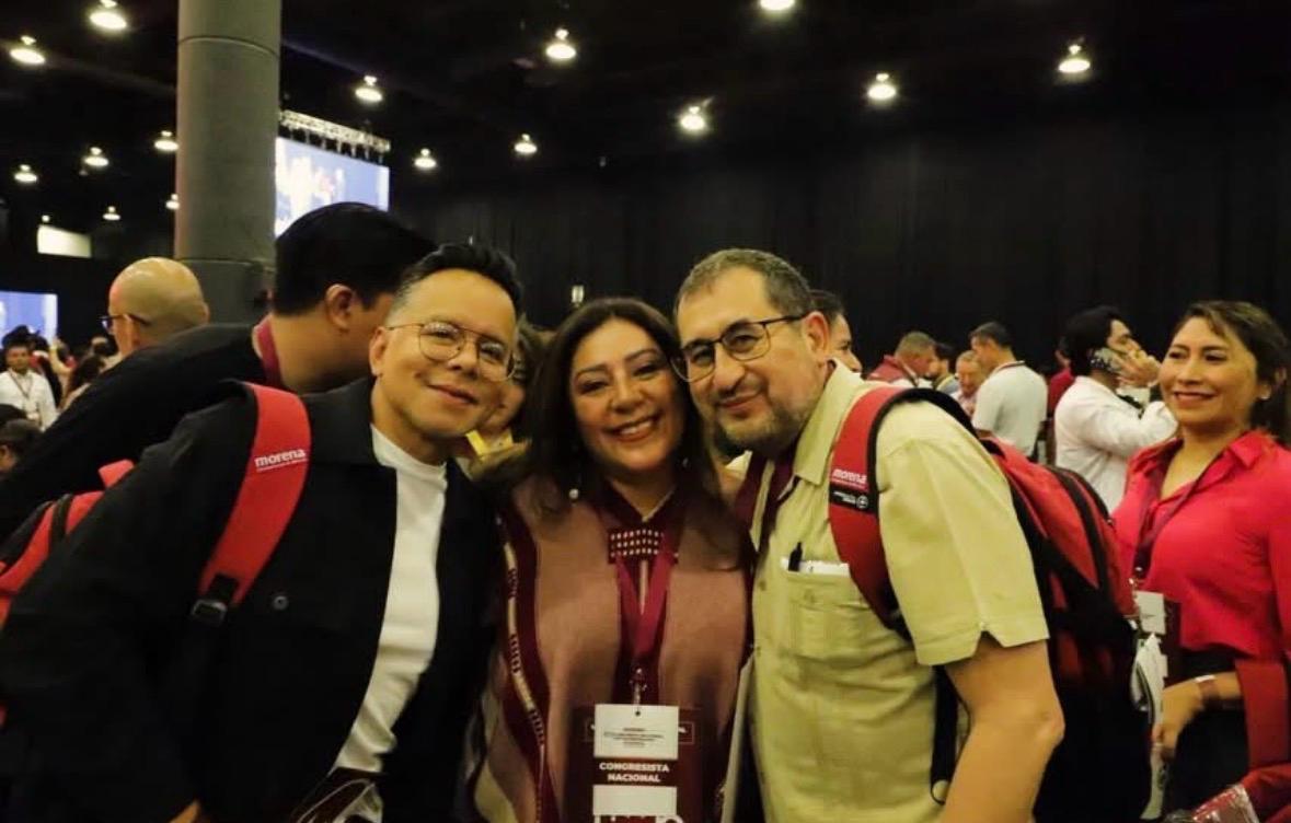 En un posicionamiento firme desde la agenda del movimiento feminista, la Diputada Xóchitl Bravo Espinosa, Coordinadora Parlamentaria de MORENA en el Congreso de la Ciudad de México, celebró la llegada de la Maestra Ariadna Montiel Reyes a la Presidencia del Comité Ejecutivo Nacional de MORENA, al considerarla un paso contundente en la consolidación del liderazgo de las mujeres en los espacios de poder