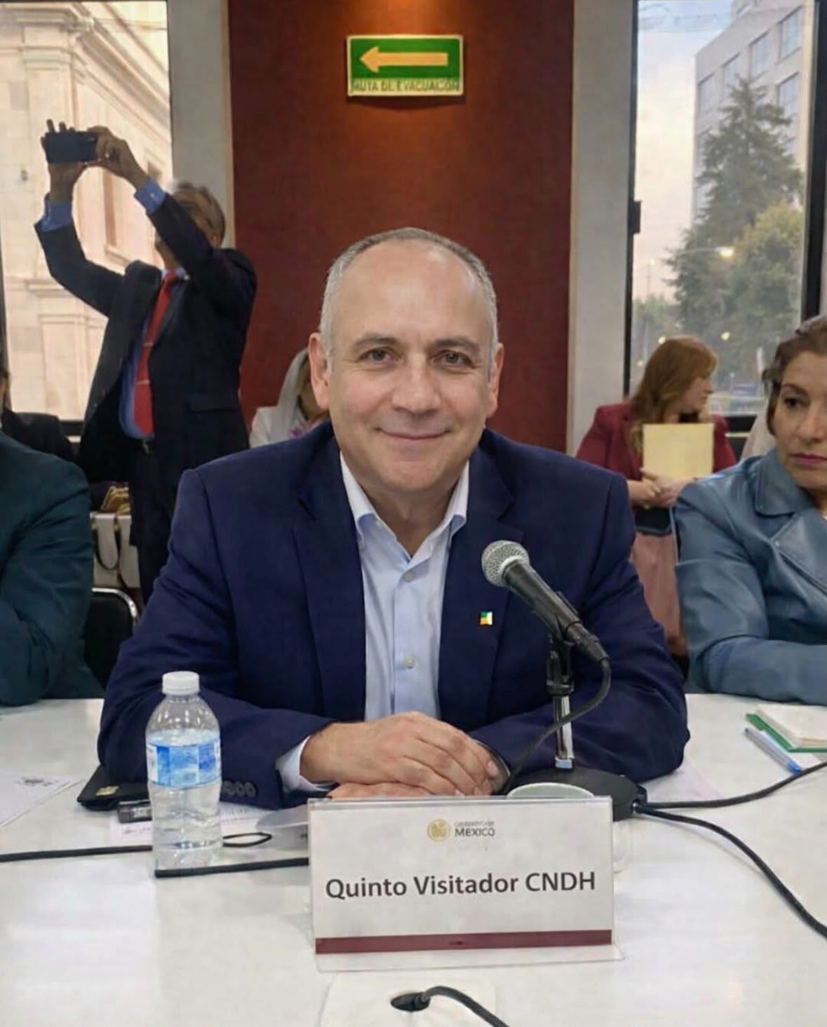 El Maestro Manuel Arellano, titular de la Quinta Visitaduría General de la Comisión Nacional de los Derechos Humanos (CNDH), expresó su entusiasmo por la próxima celebración de la Copa Mundial de Futbol 2026 en México