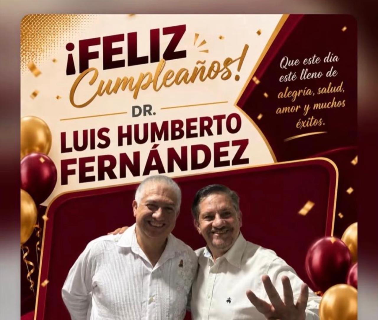 El puntero de MORENA para Querétaro, Luis Humberto Fernández Fuentes, celebró su cumpleaños con sus amigas y amigos queretanos