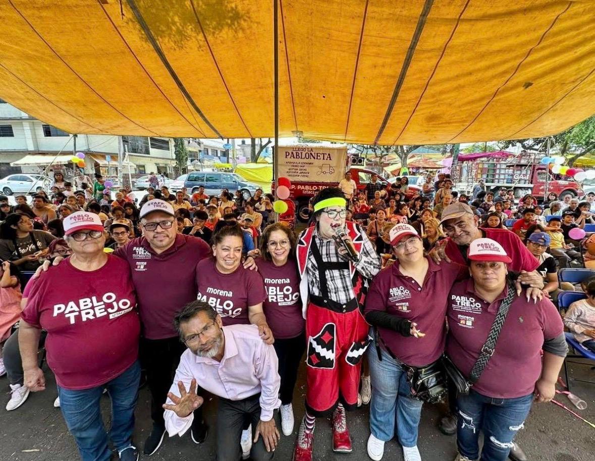 El Diputado Pablo Trejo Pérez reconoce la entrega y el compromiso del equipo de la Pabloneta, que diariamente recorre Iztacalco para apoyar la economía de las familias con productos de calidad a precios accesibles