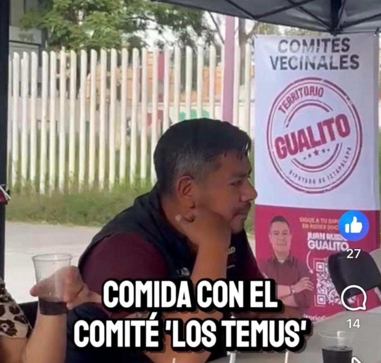 «Siempre juntos los comités seccionales con #TerritorioGualito»: Diputado Maestro Juan Estuardo Rubio Gualito