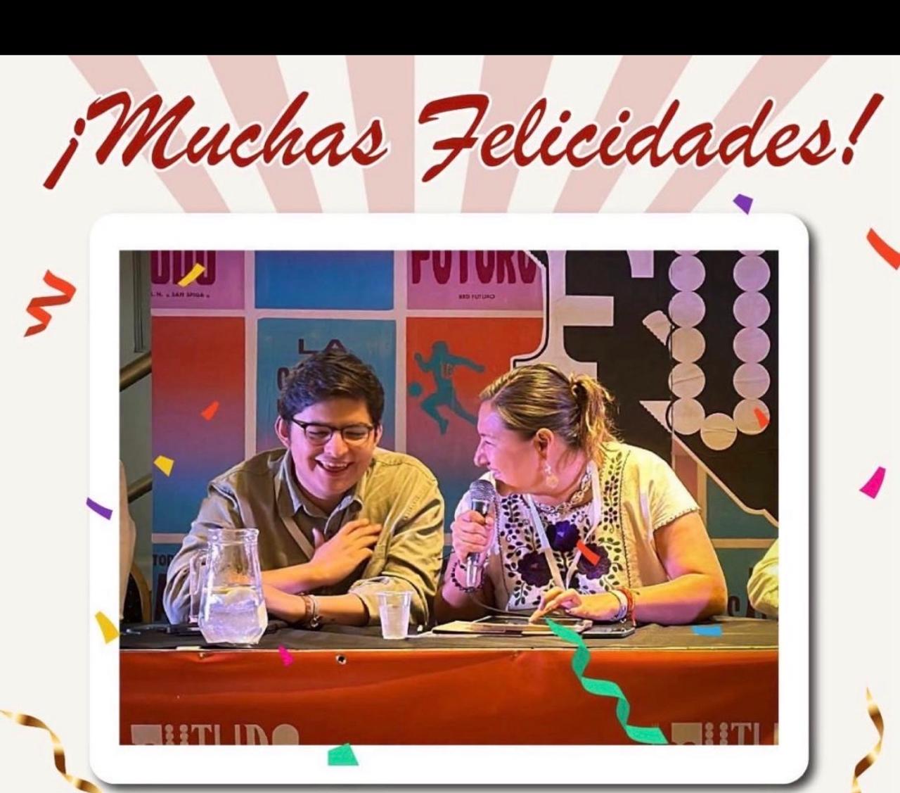 LA ALCALDESA DE AZCAPOTZALCO, MAESTRA NANCY MARLENE NÚÑEZ RESÉNDIZ, FELICITA A SU AMIGO Y COMPAÑERO DIPUTADO PAULO GARCÍA POR SU DESIGNACIÓN COMO PRESIDENTE DE MORENA CDMX