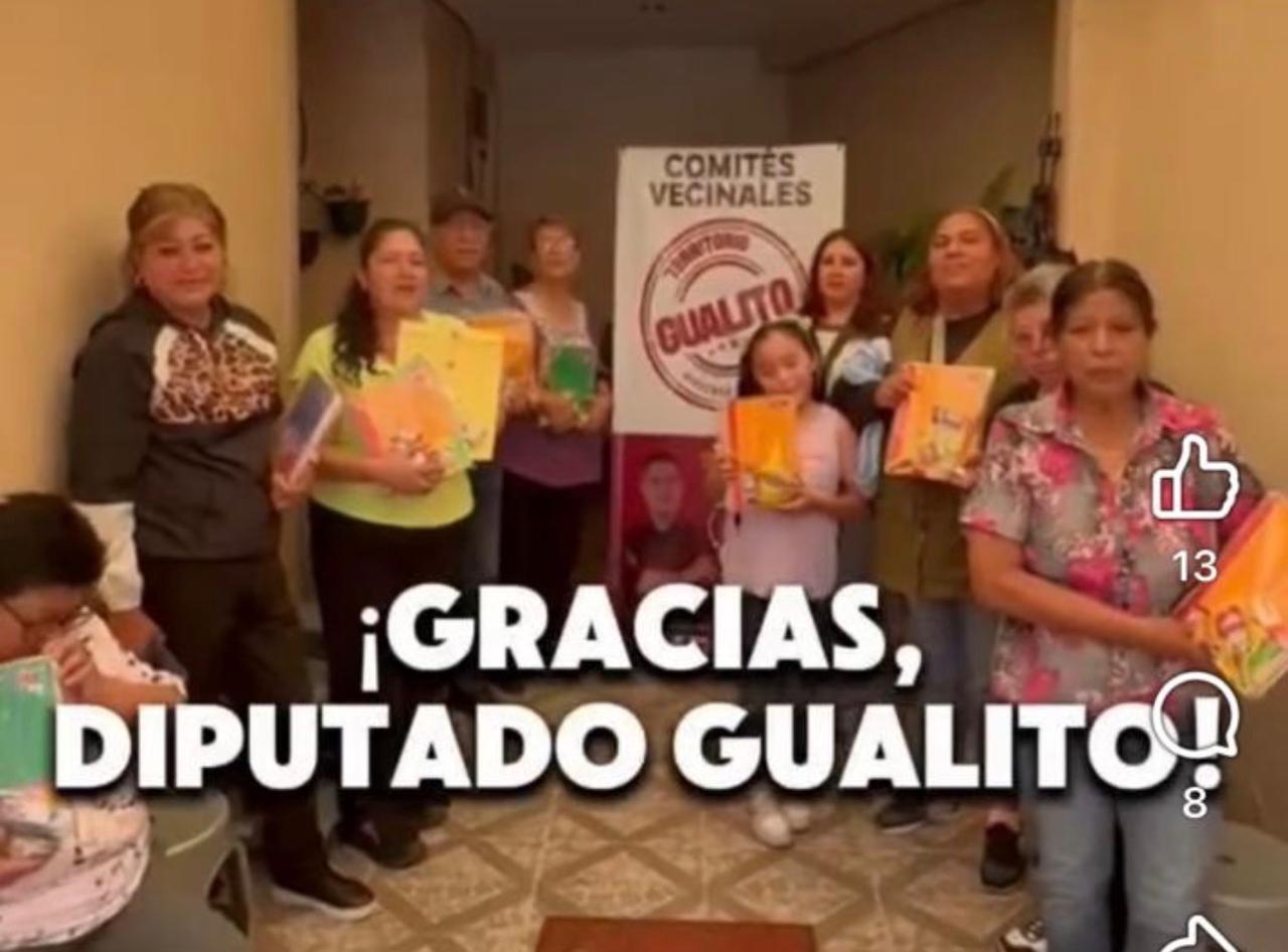 El Diputado Juan Estuardo Rubio Gualito Continúa la Entrega de Paquetes Escolares en Iztapalapa
