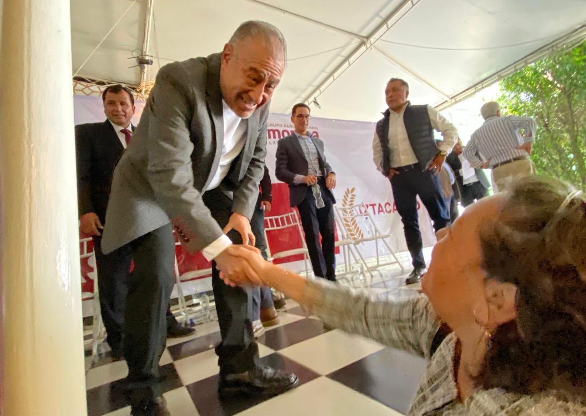 EL DIPUTADO PABLO TREJO PÉREZ RECIBE EL CARIÑO Y LA CONFIANZA DE LAS VECINAS Y VECINOS QUE QUIEREN UN MEJOR IZTACALCO