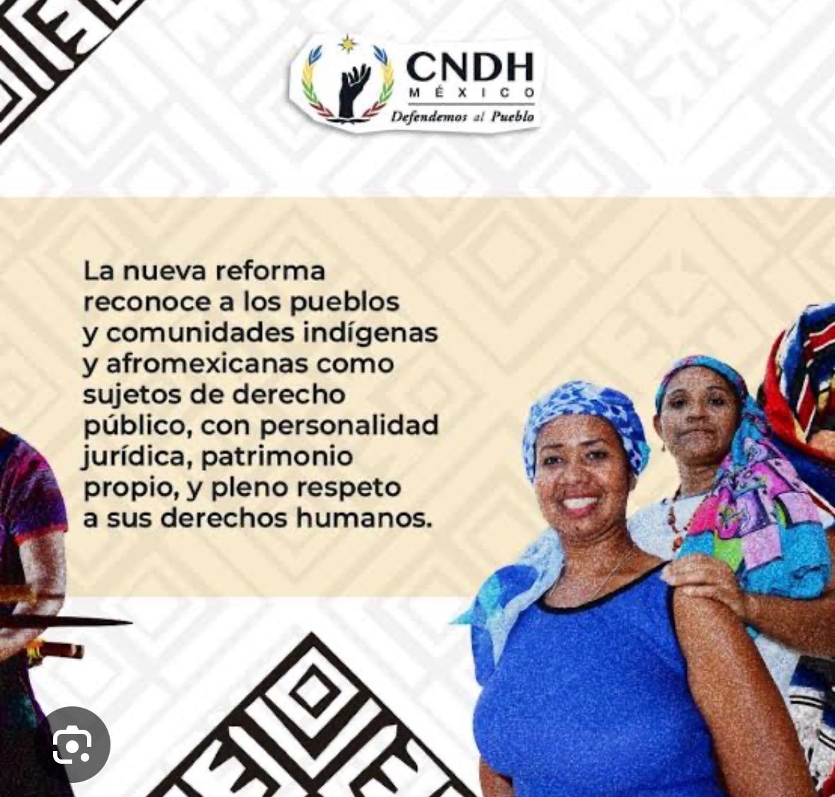 CNDH EXIGE DEFENSA IRRESTRICTA DE LOS PUEBLOS ORIGINARIOS, INDÍGENAS Y AFROAMERICANOS FRENTE A LA DESIGUALDAD, EL DESPOJO Y LA EXCLUSIÓN HISTÓRICA