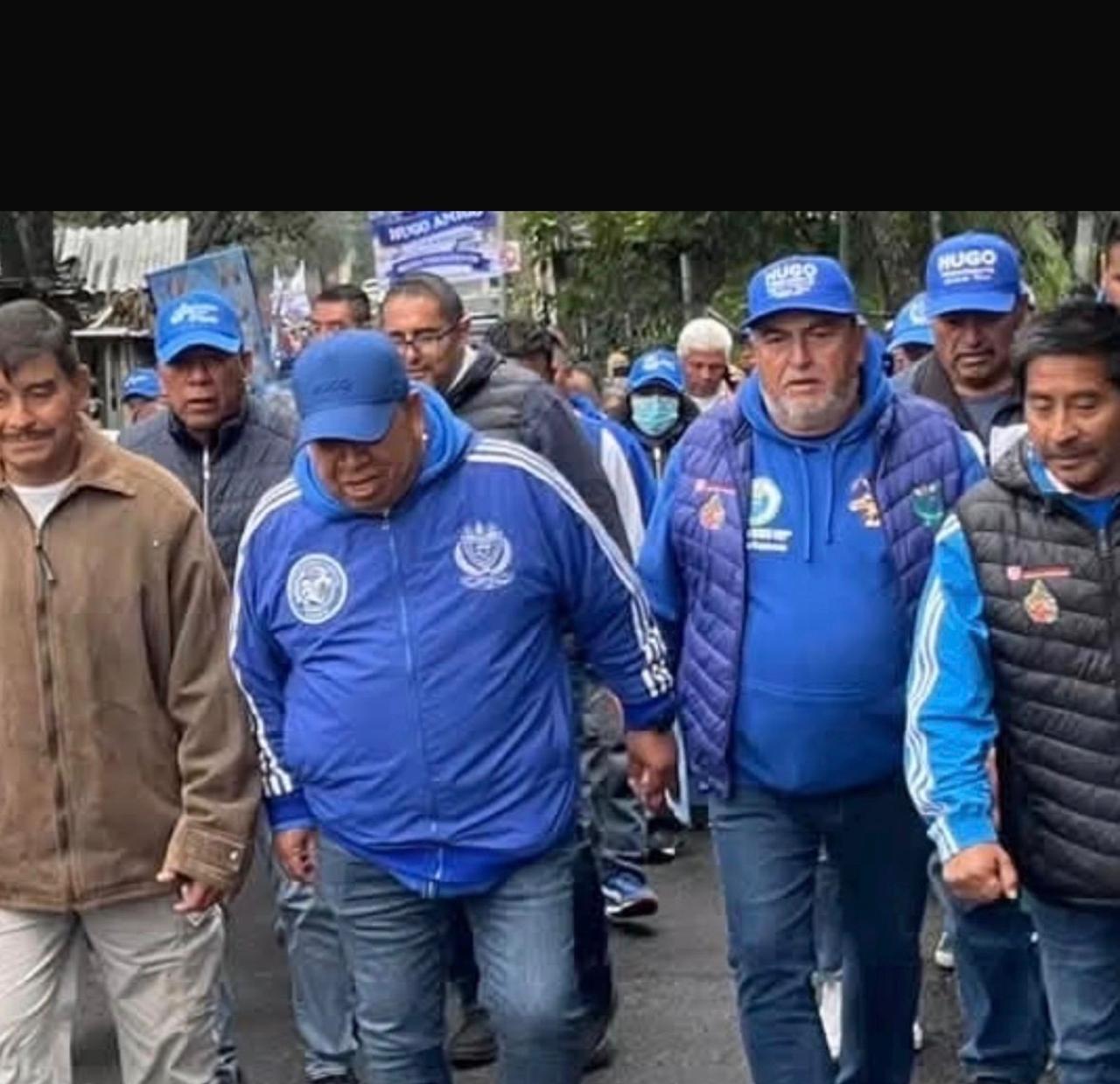 ¡Alianza indestructible! Alejandro Marín Rangel levanta la mano a Hugo Alfredo Alonso Ortiz; el dueto Hugo-Alejandro Magno va por la victoria el 27 de noviembre